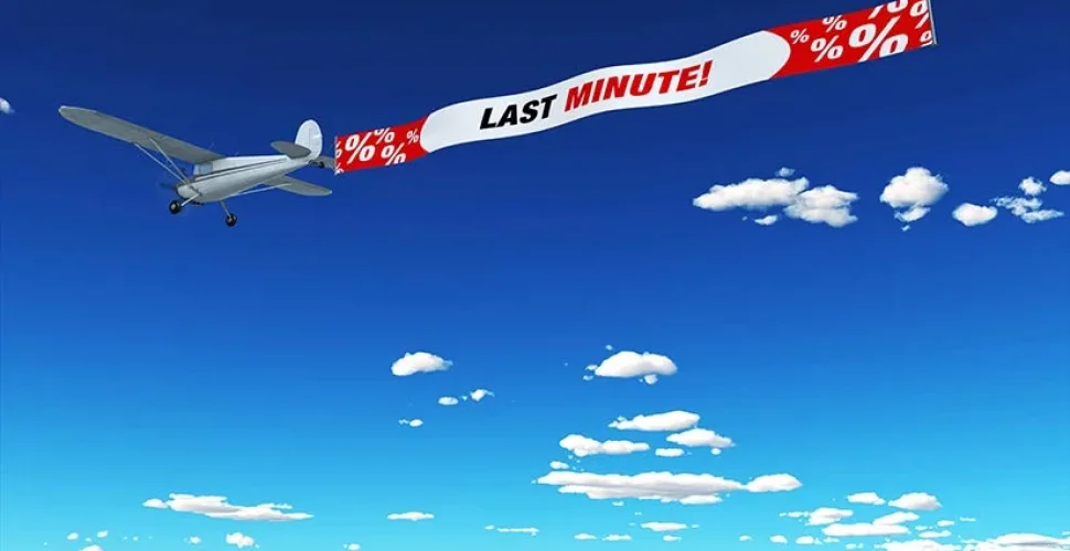 Sparen durch Lastminute Flüge